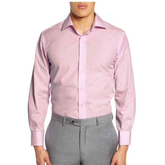 Lorenzo Uomo The Perfect Fashion Pink Shirt - Picture 1 of 7